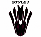 Ultra Bee front fender decal
