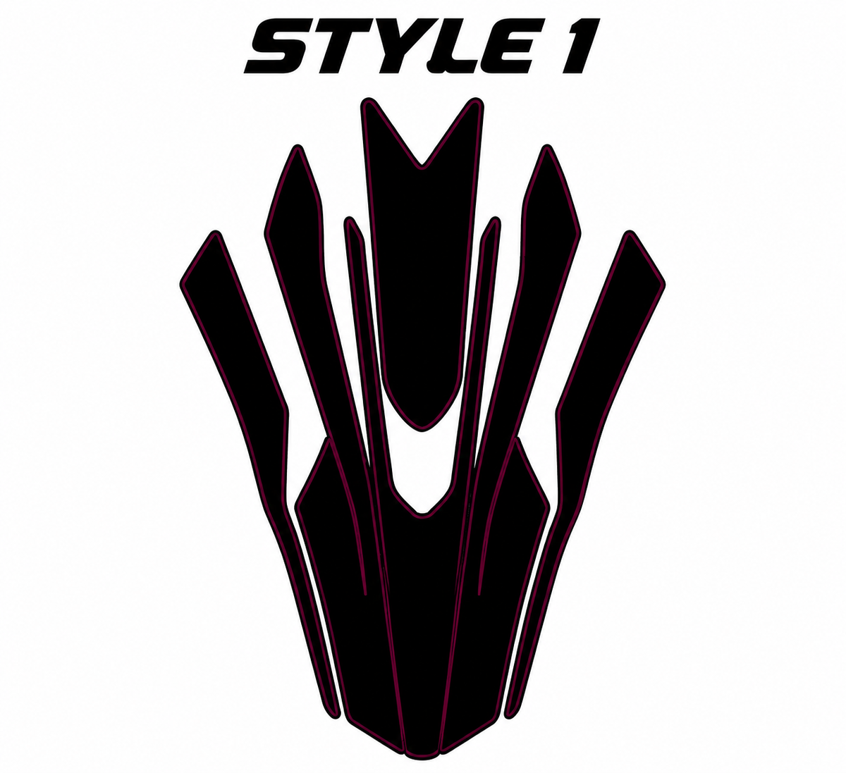 Ultra Bee front fender decal
