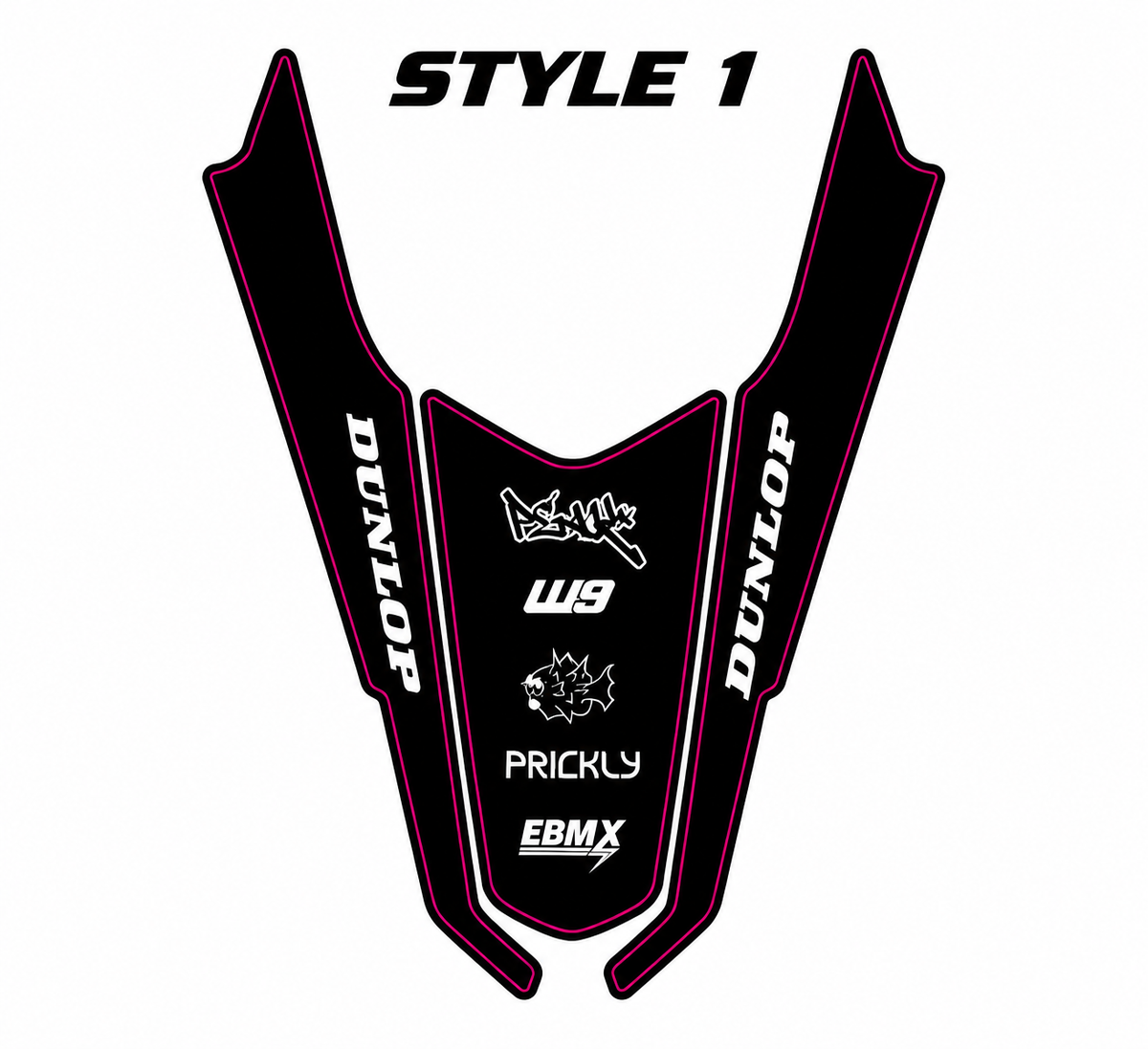 Ultra Bee rear fender decal