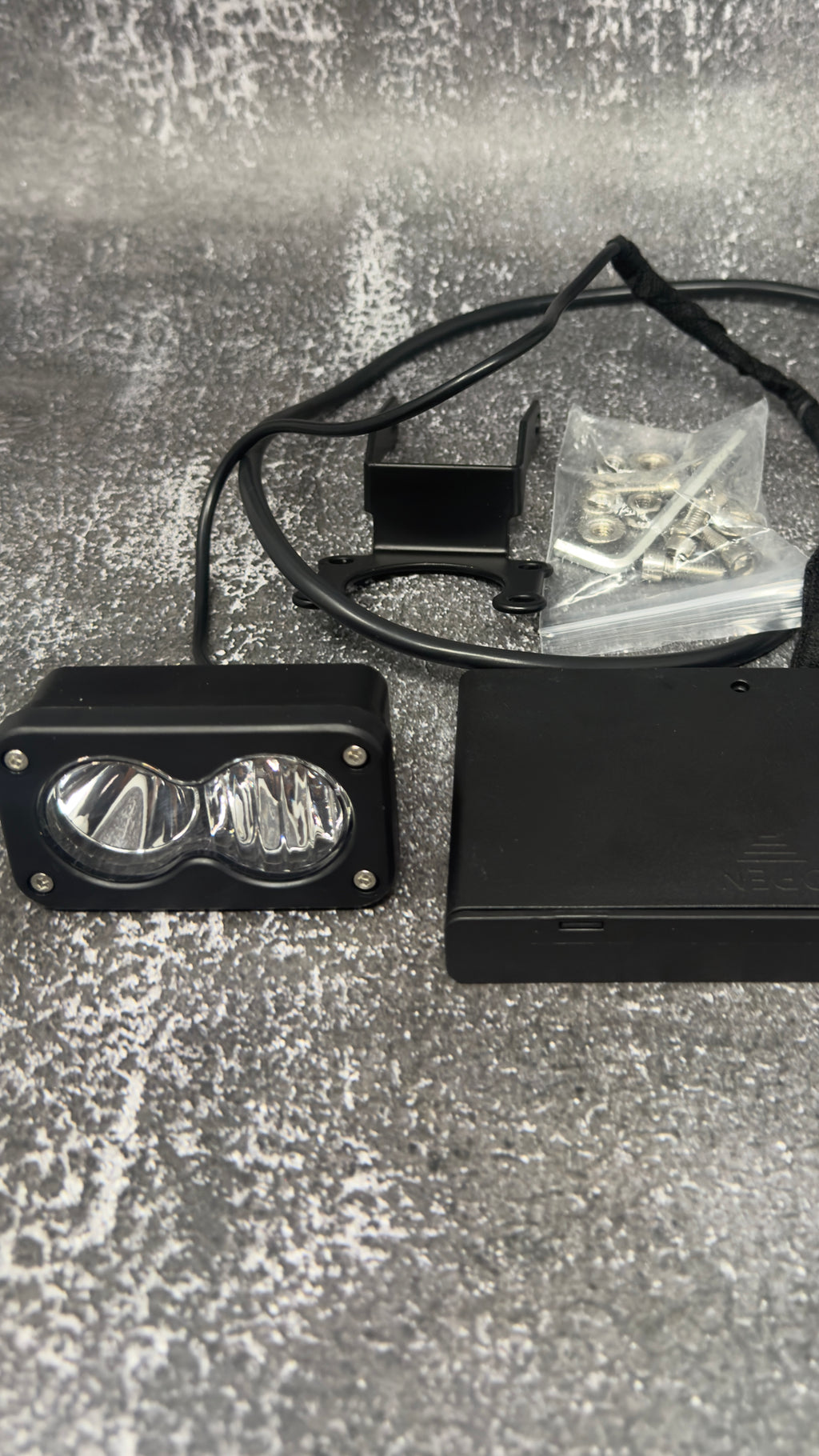 Battery powered Baja light+Handle Bar Switch