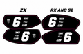 Super 73 Battery Decals