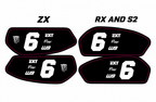 Super 73 Battery Decals