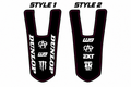Yozma In 10 rear fender Decals