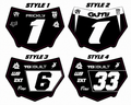 Motocutz Number Plate Decal