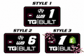 Credit/Debit Card Decals