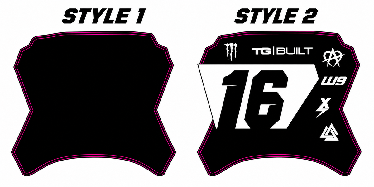 Yozma In 10 Front Plate Decal