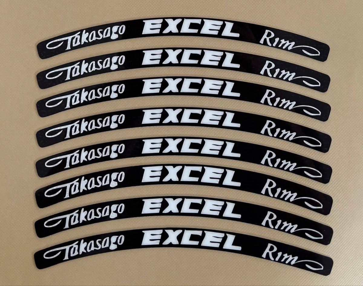 Excel Wheel Rim decals
