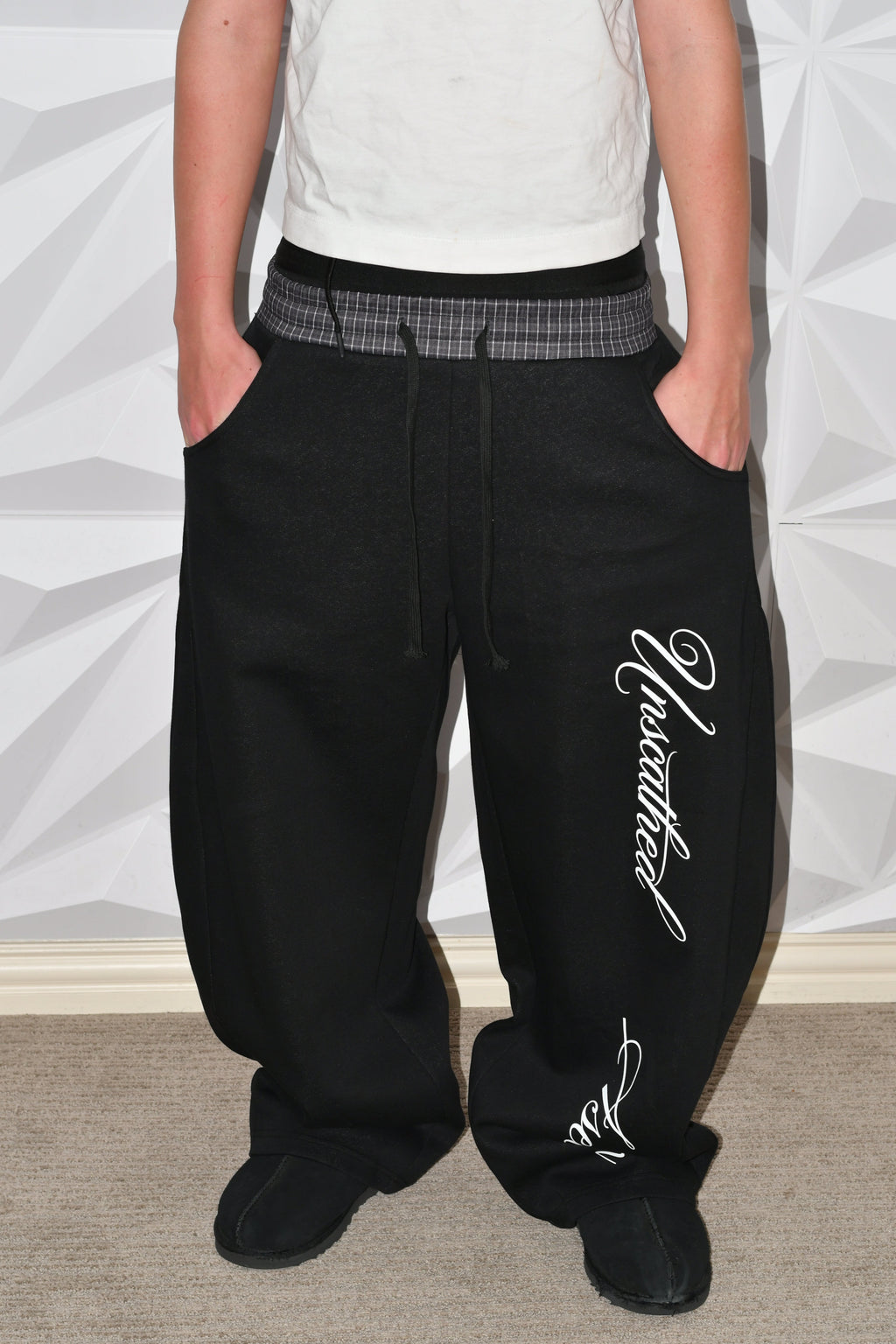 Baggy Script Pants