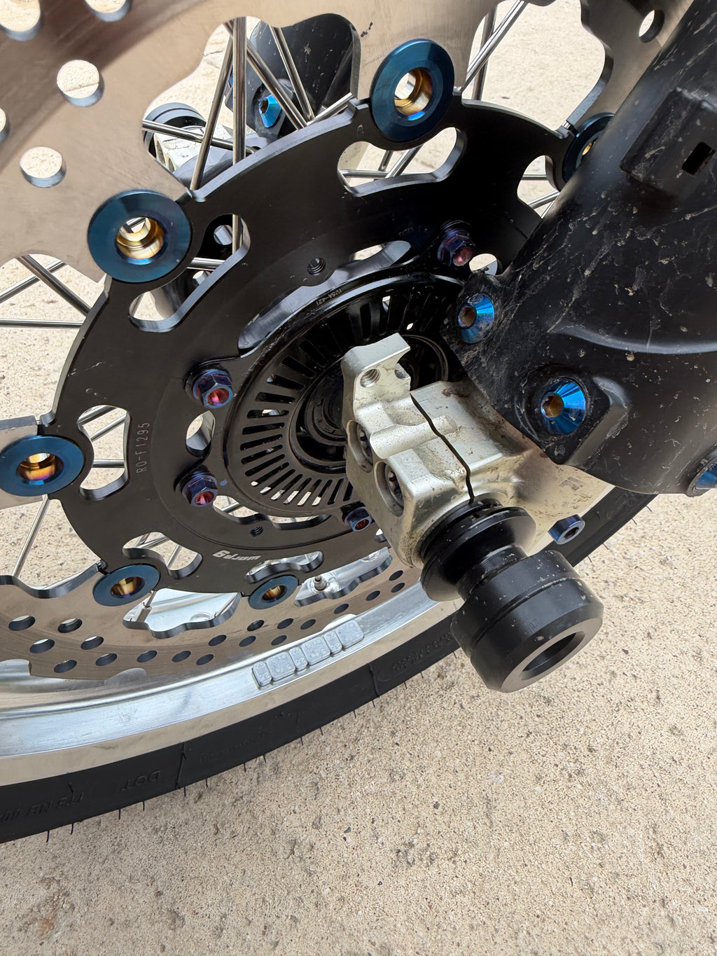 All Emoto Rotor Titanium Bolts