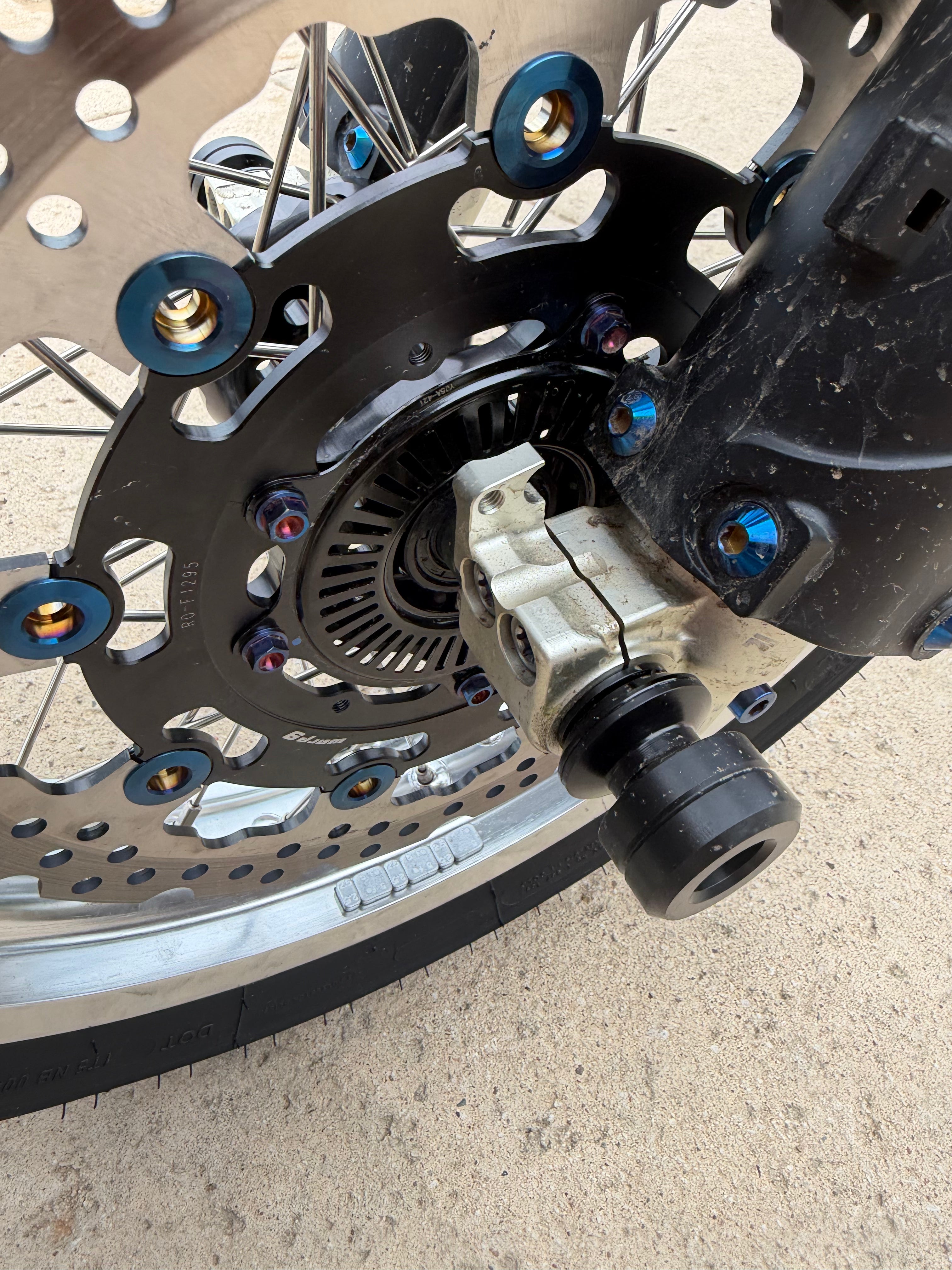 All Emoto Rotor Titanium Bolts