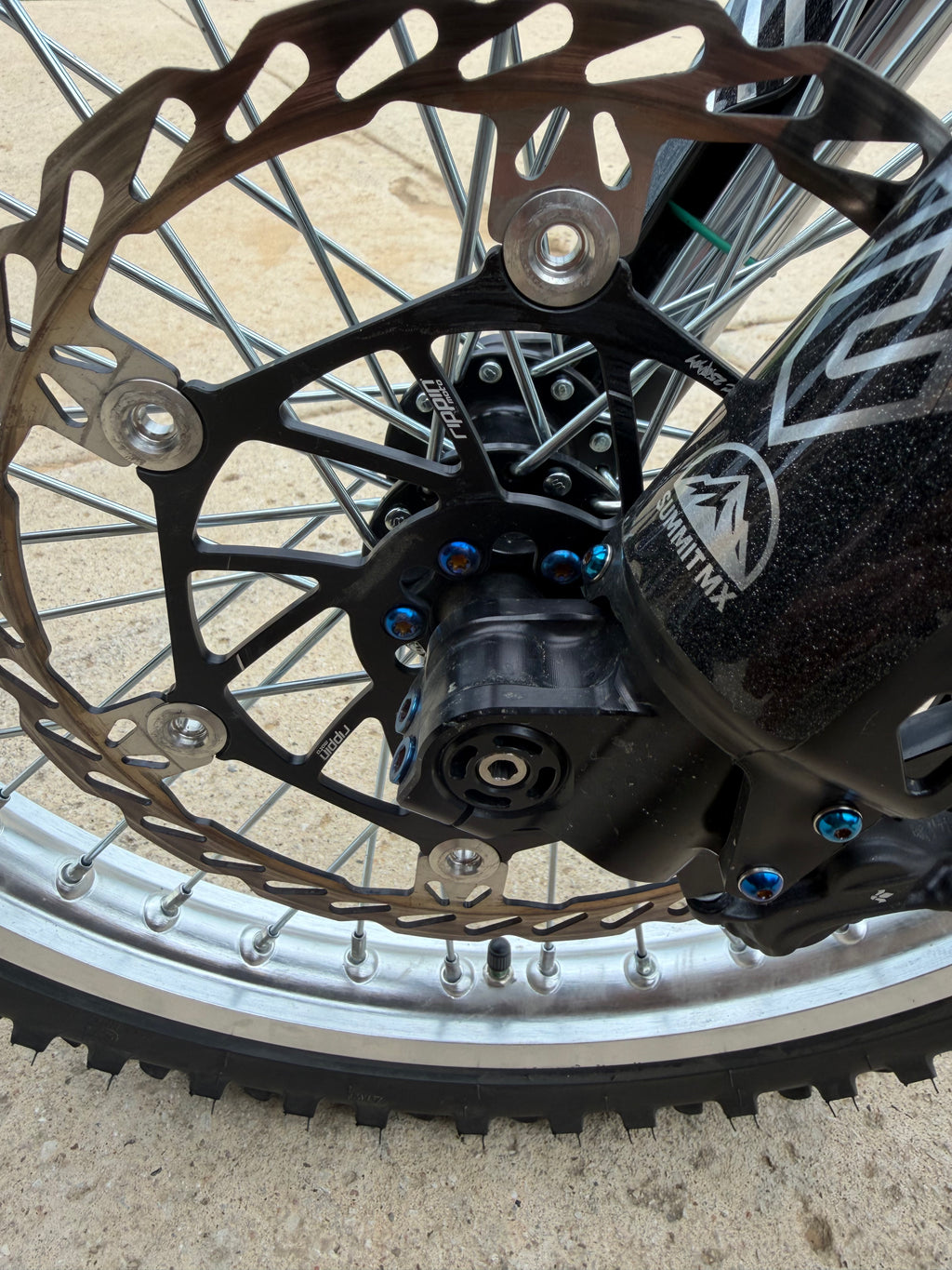 All Emoto Rotor Titanium Bolts