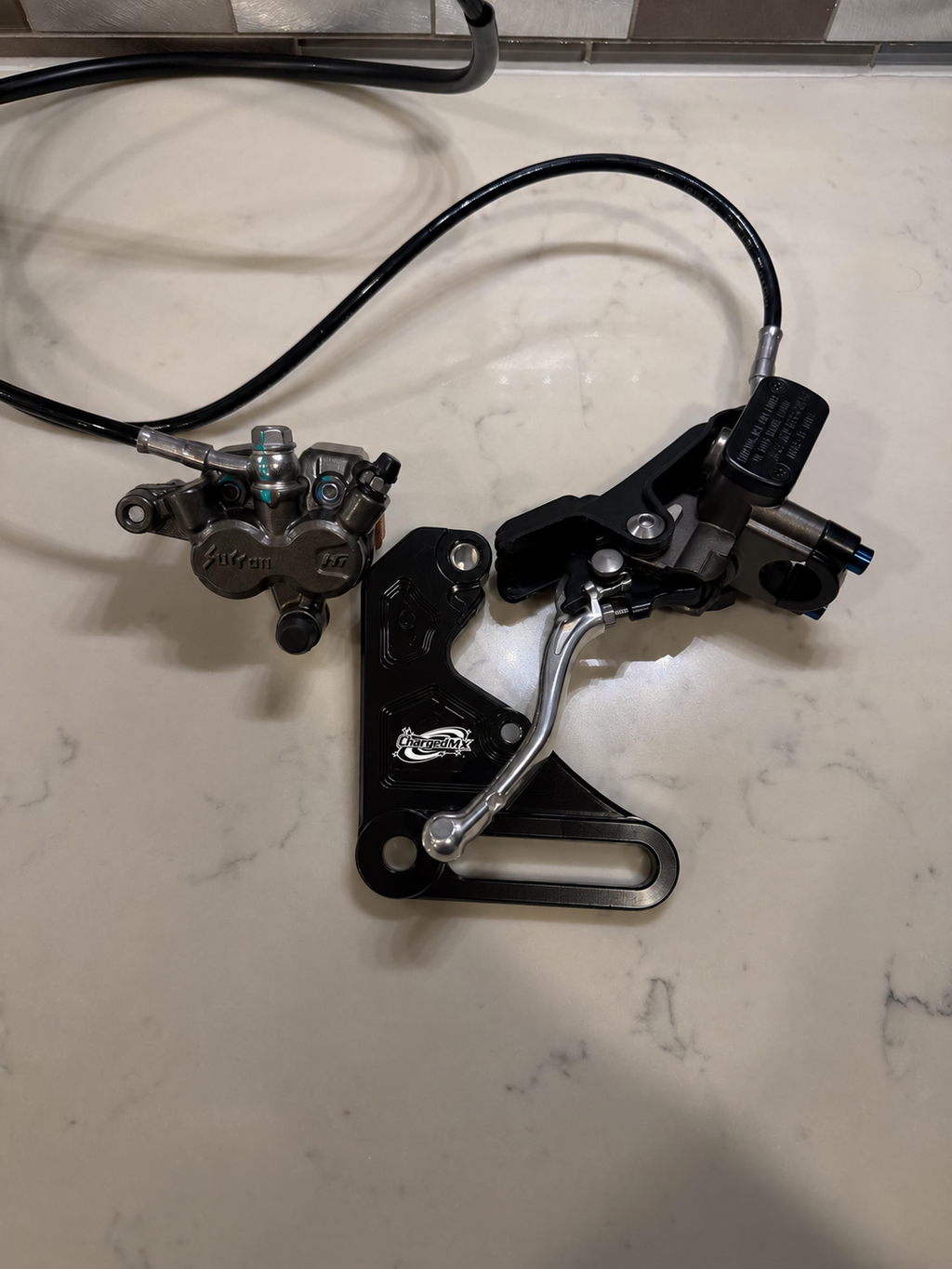 Tuttio Soliel OEM Ultra Bee Rear Brake Full Kit + Free Titanium