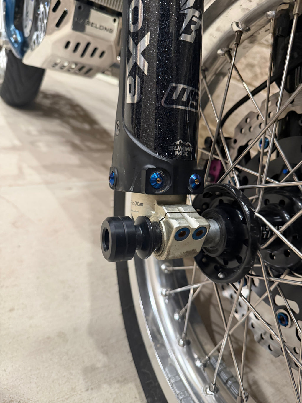 Rfloxa Ultra 43 Fork Titanium Kit/Bolts
