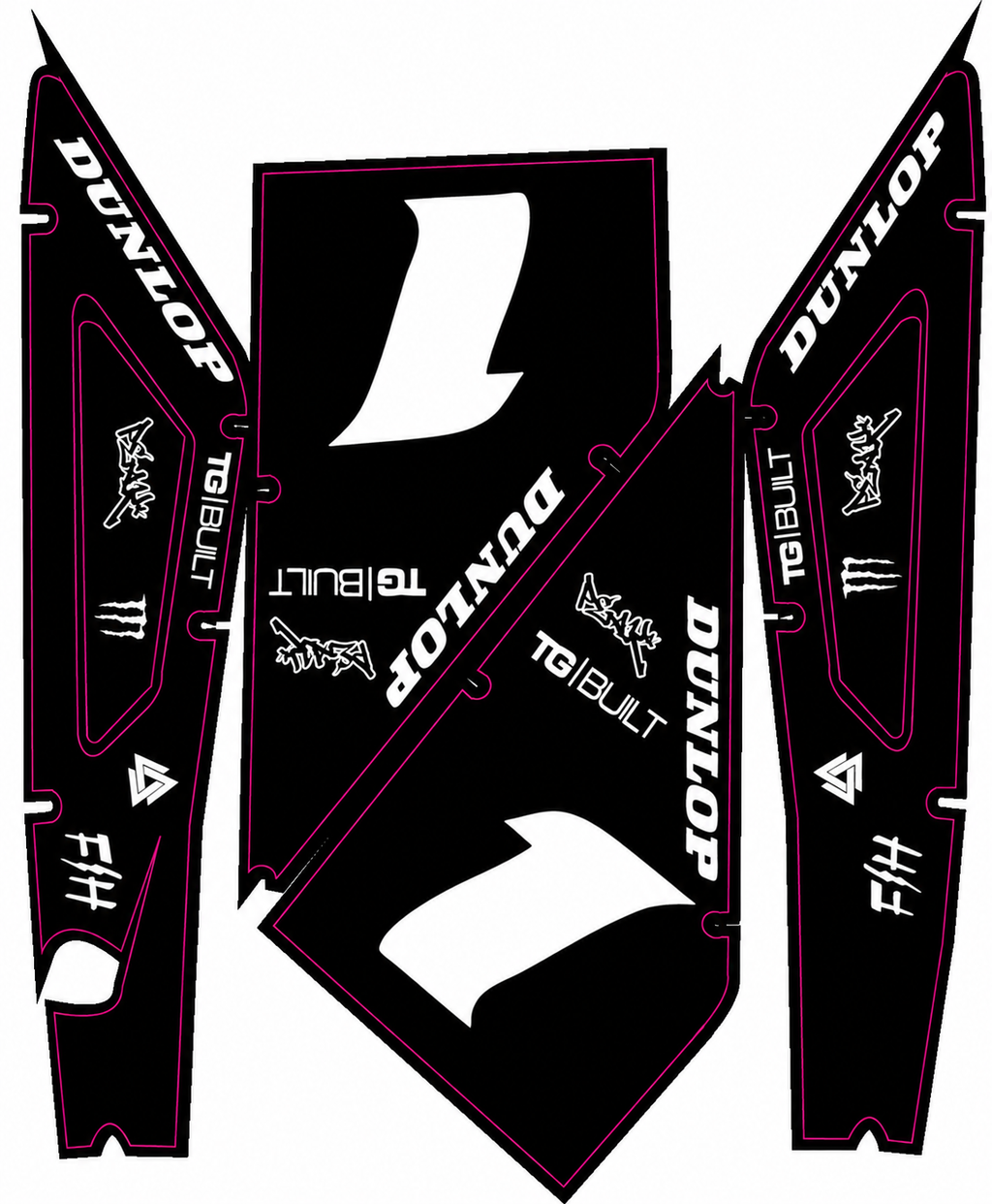 HEYBIKE VILLIAN FULL DECAL KIT