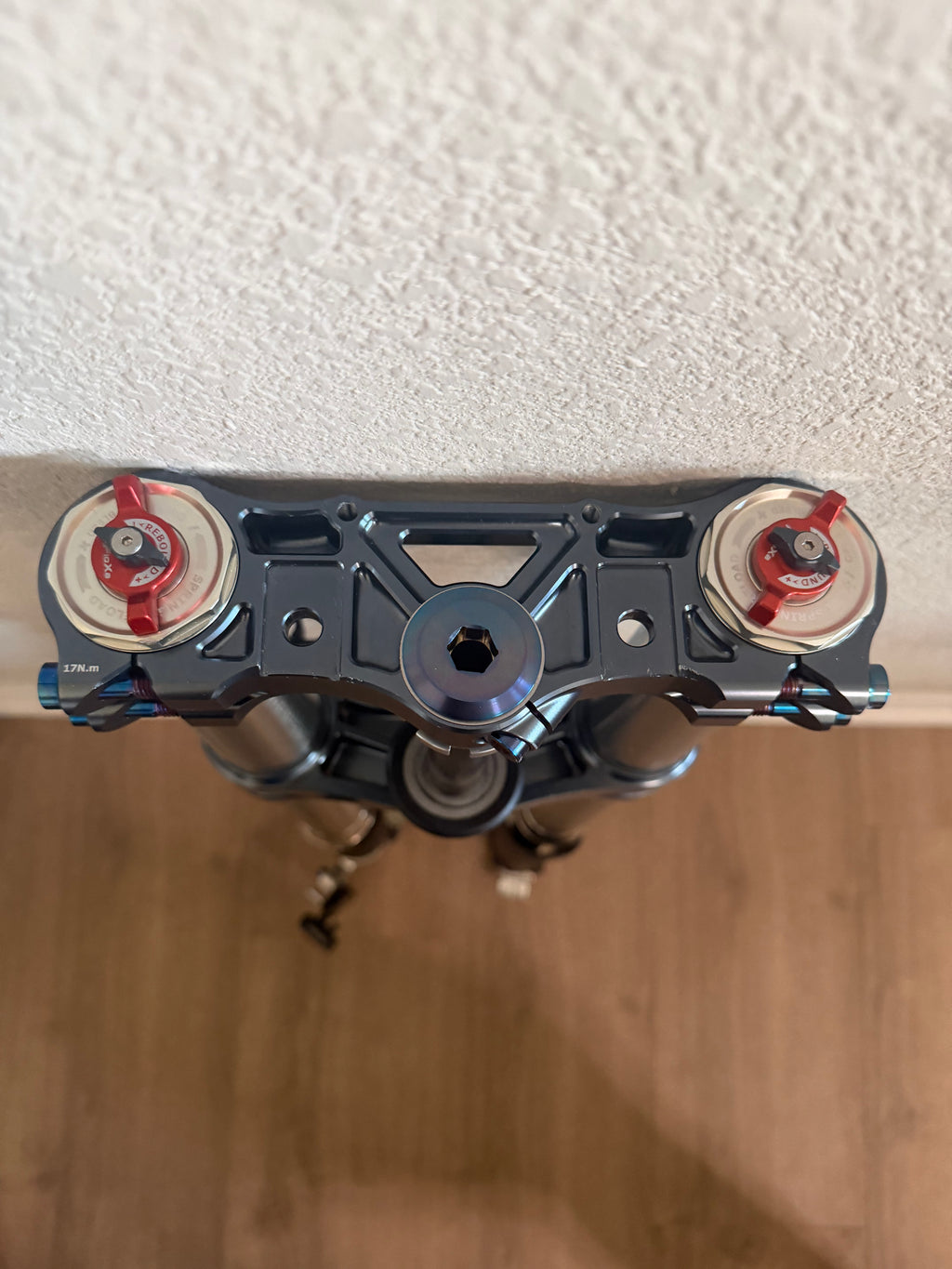 Ultra Bee Triple Clamp Stem Lock Nut