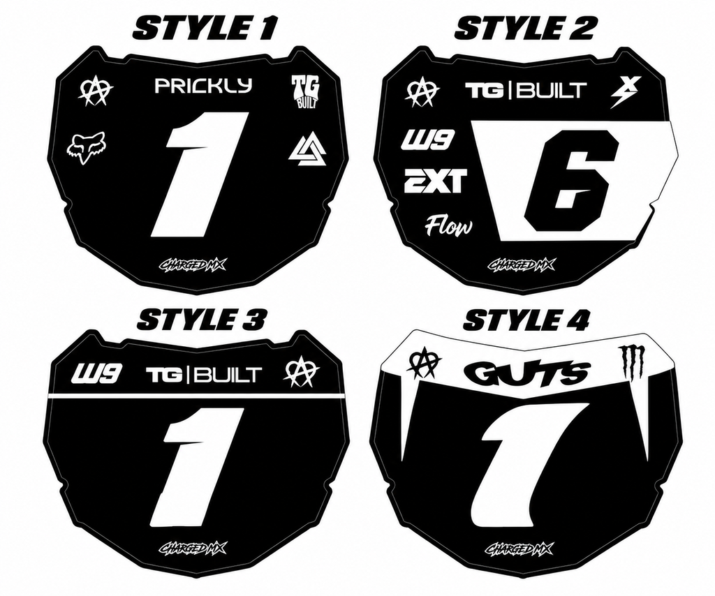 Odi Number Plate Decal