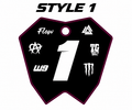 RTR Front Plate Decal