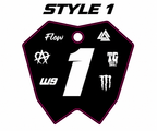 RTR Front Plate Decal